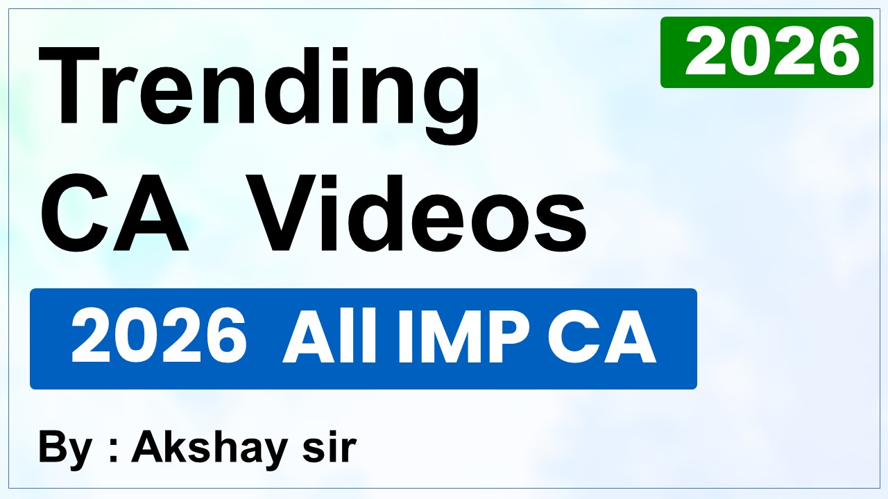 Trending Current Affairs YT Videos By Akshay Sir